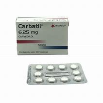 CARBATIL 6,25 MG X 30 TAB CARVEDILOL