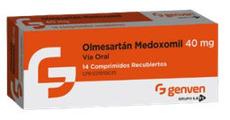 OLMESARTAN 40MG X 14 COMP GENVEN
