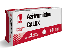 AZITROMICINA 500MG X 3 TAB CALOX QUIMFAR