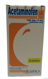 ACETAMINOFEN 120MG/5ML X 100ML BIOQUIMICA
