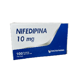 NIFEDIPINA DE 10MG X 10 TAB DROTAFARMA