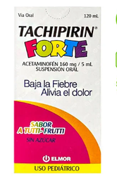 TACHIPIRIN FORTE JBE 160MG/5ML ACETAMINOFEN 120 ML