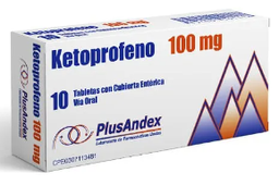 KETOPROFENO 100 X 10 CAP PLUSANDEX