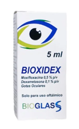 BIOXIDEX MOXIFLOXA+DEXAM GOTAS OFTA X 5ML