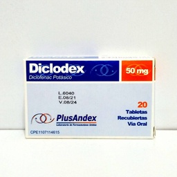 DICLODEX 50 MG X 10 TAB DICLOFENAC