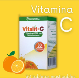 VITALIT-C VITAMINA C 500 X 30 TAB MASTICABLES 