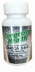 OMEGA 3-6-9 X 1000MG X 60CAP LONGEVITY HEALT