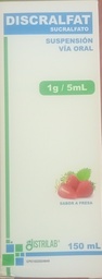 DISCRALFAT 1GR SUSP. 150ML SUCRALFATO