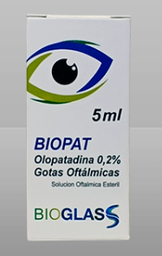 BIOPAT OLOPATADINA 0.2% OFTALMICA X 5ML BIOGLASS