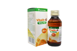 VITALIT-C VITAMINA C JBE 250MG/5ML X 100ML DROTAFARMA