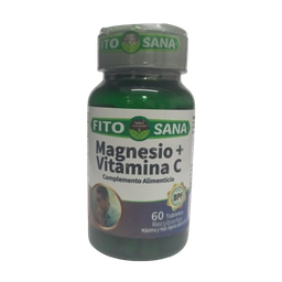 MAGNESIO+VITAMINA C X 60 TAB FITOSANA