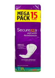 TOALLA POST PARTO SECUREZZA X 15 UND