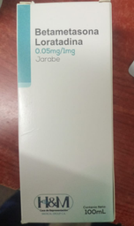 BETAMETASONA+LORATADINA 0.05MG/1MG JBE H&M
