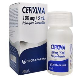 CEFIXIMA SUSP PED 100MG/5ML X 30 ML DROTAFARMA LAND