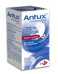 ANTUX LEVODROPROPIZINA 6MG/ML JBE X 120ML