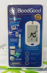 GLUCOMETRO BLOODGOOD +25 TIRAS+25LANCETAS+LAPIZ