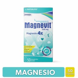 MAGNEVIT ADVANCE 4 MAGNESIOS X 50 CAP