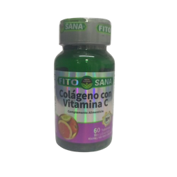 COLAGENO CON VITAMINA C X 60 TAB FITOSANA