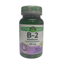 VITAMINA B2 X 60 TAB FITOSANA