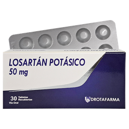 LOSARTAN 50 MG X 30 TAB DROTAFARMA