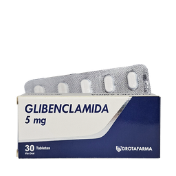 GLIBENCLAMIDA 5MG X 30 TAB DROTAFARMA