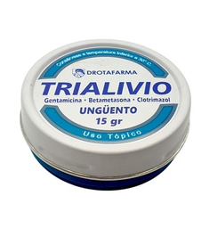 TRIALIVIO GENTA+BETA+CLOTR CREMA X 15 GR DROTAFARMA LATA