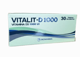 VITAMINA D3 1000 UI X 30 TAB VITALIT D