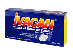 IVAGAN X 10 TAB. (BIOTECH)