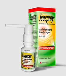 ISOSPRAY SPRAY 0.5% 30 ML cetilpiridinio lidocaina