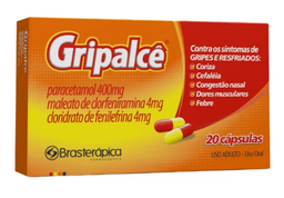 ANTIGRIPAL GRIPALCE X 20 TAB ACETAMINO CLORFE