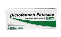 DICLOFENAC POTASICO 50MG X 20 TAB KIMICEG