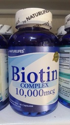 BIOTINA COMPLEX CALCIO ZINC X 30 CAP NATURALIFE