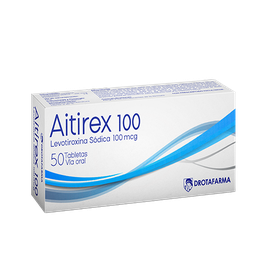 LEVOTIROXINA 100 MCG X 10 TAB AITIREX