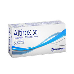 LEVOTIROXINA 50 MCG X 10 TAB AITIREX