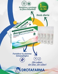PROBIOTICO SUSP ORAL 4000M/5ML X 1 VIAL BACIGERMINA PLUS
