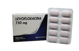 LEVOFLOXACINA 750 MG  X 10 TAB DROTAFARMA
