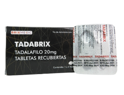 TADALAFIL 20 MG X 4 TAB TADABRIX