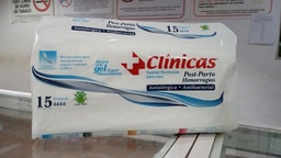 TOALLAS CLINICAS POST-PARTO X 15