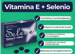 SELENE VITAMINA E + SELENIO X 30 CAPSULAS