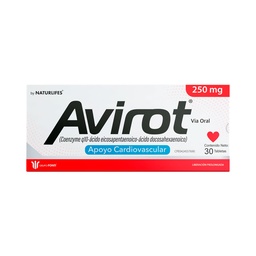 AVIROT X 30 CAP  Coenzima Q10, DHA, EPA