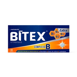 BITEX X 30 CAP COMPLEJO B12 NATURLIFES