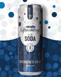 SODA MINALBA SPARKLIN LATA 355ML