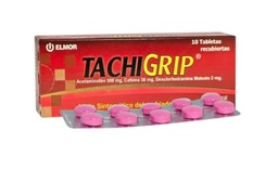 TACHIGRIP Acetami Cafeí Dexclor 500/30/2MG 10 TAB