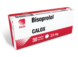 BISOPROLOL 2,5 X 30 TAB CALOX