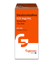 DESLORATADINA 0.5MG/ML 60 ML SOLUCION ORAL  GENVEN