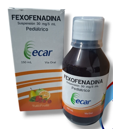 FEXOFENADINA 30/5MG/ML 150 ML ECAR