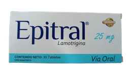 EPITRAL 25 MG X 30 TAB LAMOTRIGINA