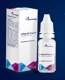 INFLAPRED PREDNISOLONA OFTAL 10MG1CC X 5 ML PHARMETIQUE