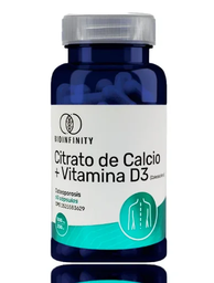 CITRATO DE CALCIO+VIT D3 500MG/250UI X 60 TAB BIOINFINITY